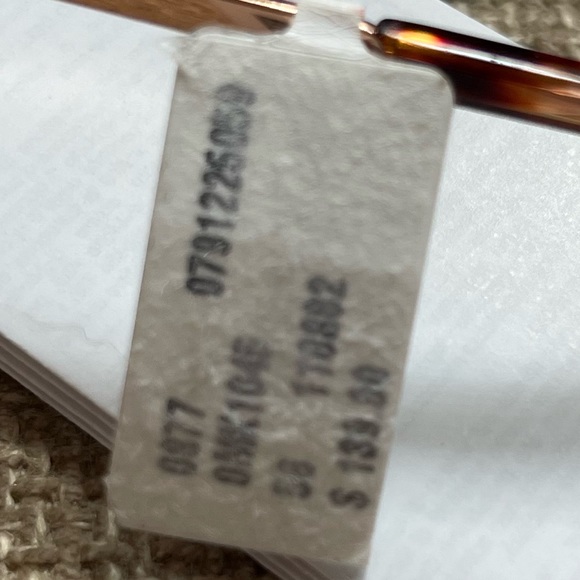 NWT Michael Kors Aviator Sunglasses Rose Gold & tortoise - Picture 12 of 12